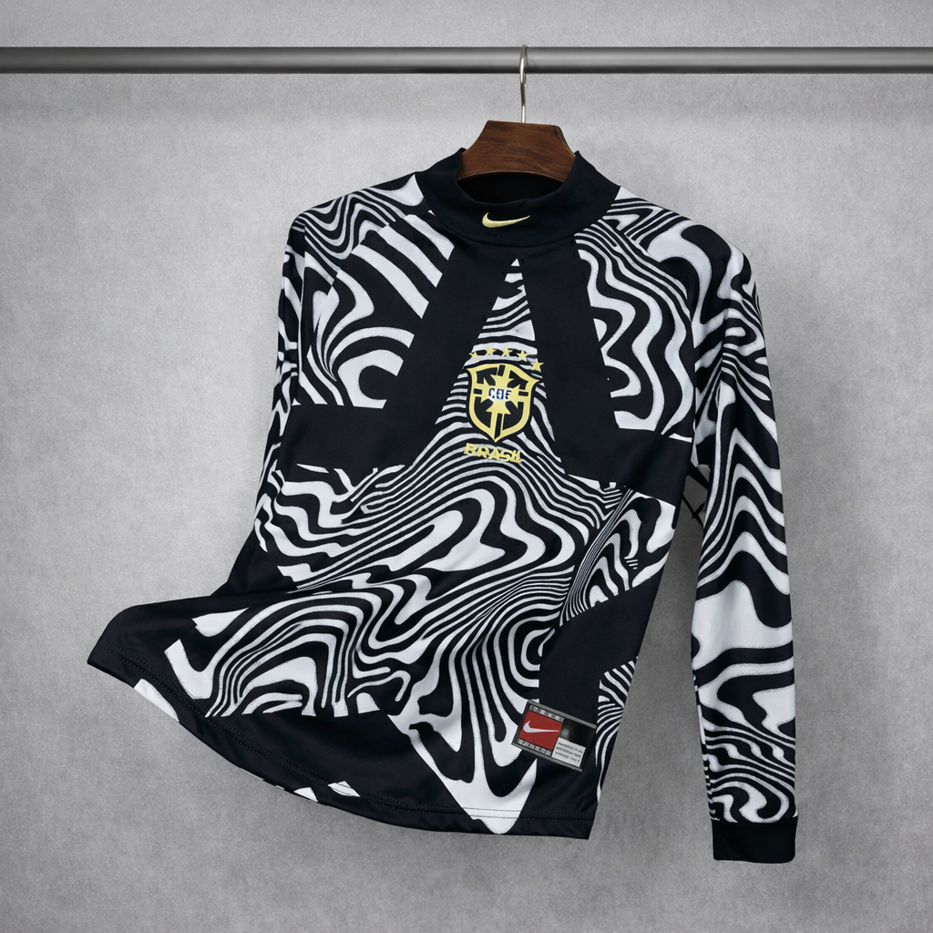 Camisa Brasil Goleiro Manga Longa - 2026